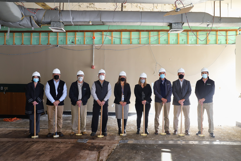 Thundermist's Board of Directors at a Groundbreaking