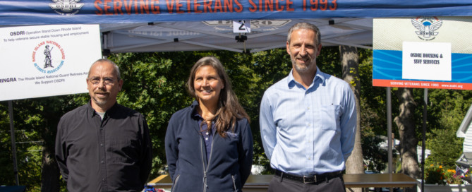 Delta Dental and Thundermist leadership at Operation Stand Down in Rhode Island.