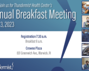 Image announcing Annual Breakfast at the Crowne Plaza.